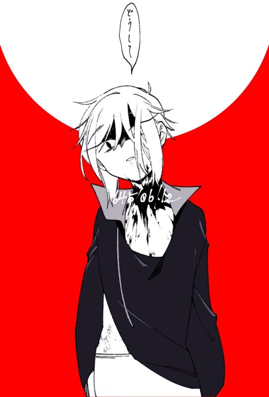 首を斬られた蘇我入鹿の絵