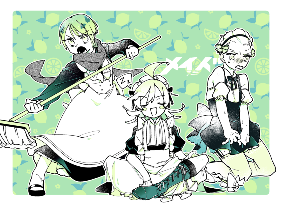 プルソン・アロケル・ロノウェのメイド姿