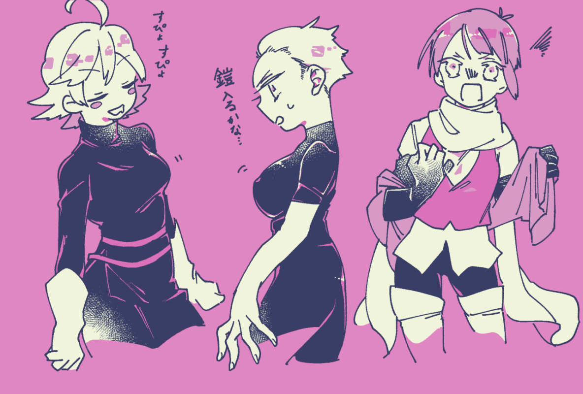 後天的女体化アロケル・ロノウェ・プルソン