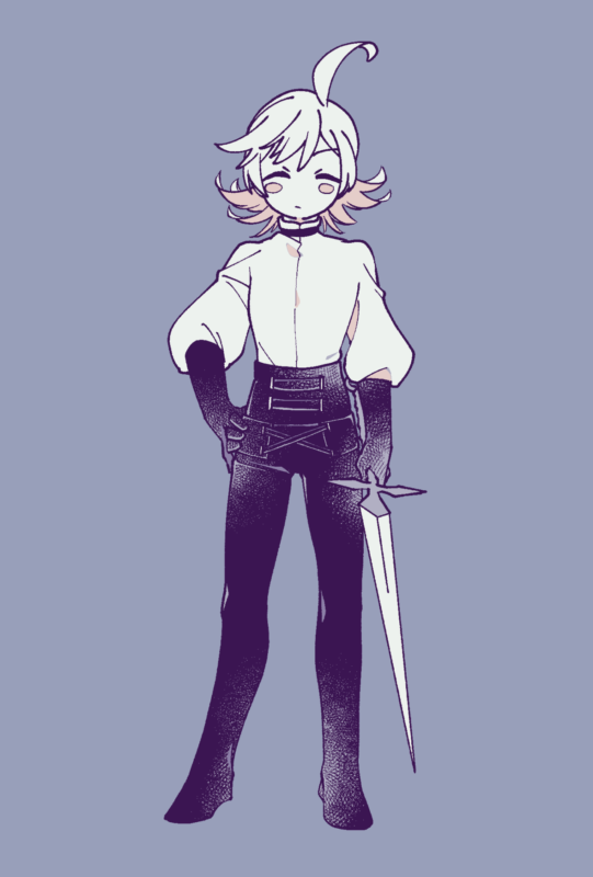 メギド72アロケルRのイラスト