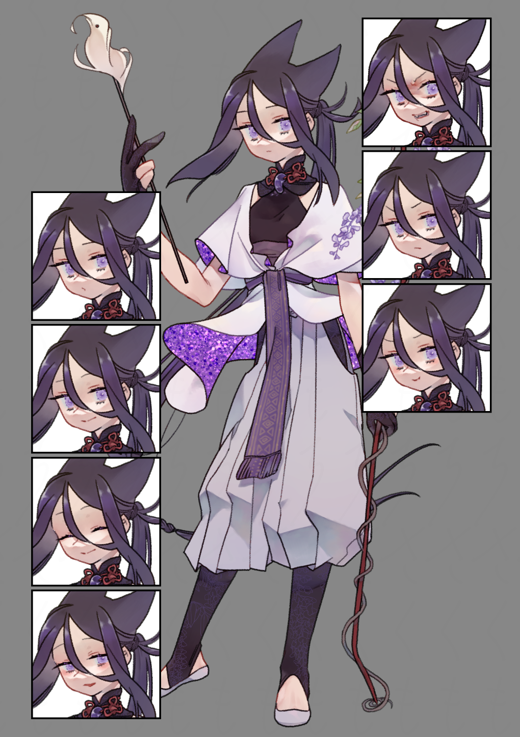 中臣鎌子のイラスト
表情差分7点